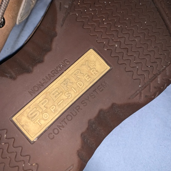 Size 10 Authentic Classic Sperry Boat Shoes - Picture 8 of 9